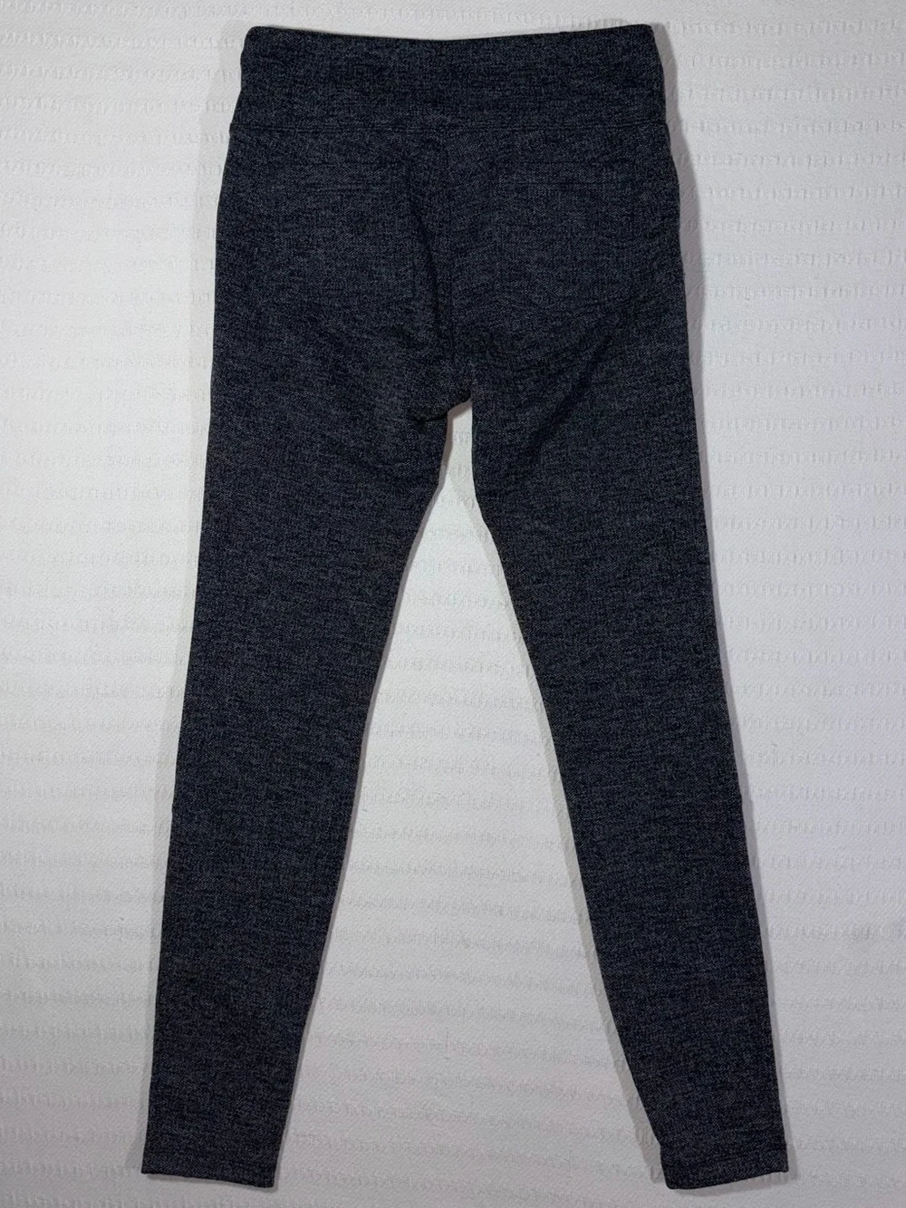 Athleta Metro High Waisted Leggings Womens M Herringbone Gray Athleisure Workout